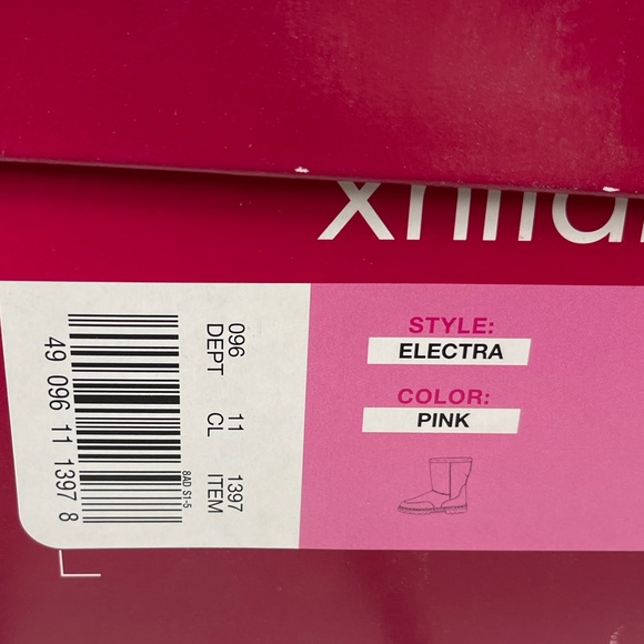 Xhilaration Electra Womens Pink Boots Size 9. - Picture 6 of 6